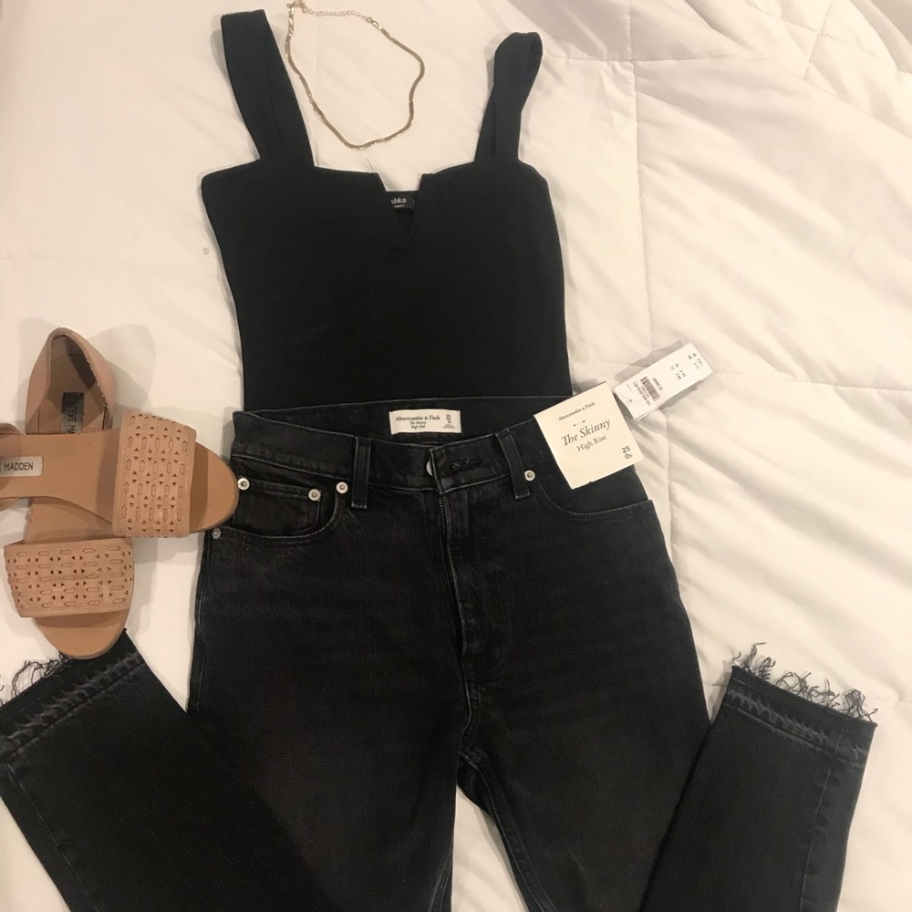 Abercrombie Skinny High Rise jeans NWT!
